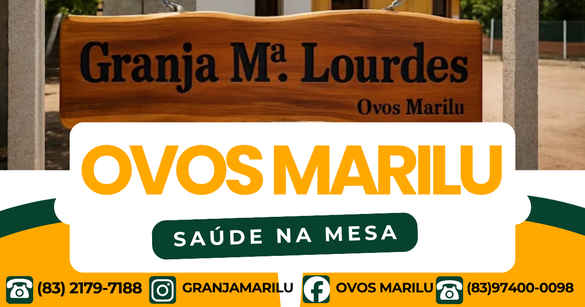 TENHA OVOS MARILU NO SEU COMÉRCIO